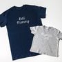 Personalised Embroidered Mother's Day T Shirt Set, thumbnail 1 of 9