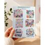 Boho Motivational Floral Sticker Sheet Set, thumbnail 2 of 2