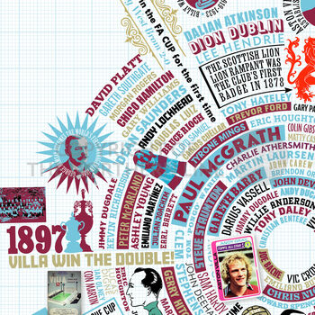 Villa Wheel Of Fame Poster Print, 4 of 6
