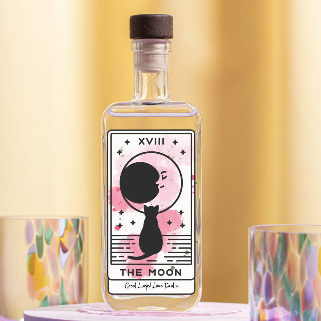 Personalised Tarot Card Gin Bottle, 1 of 4