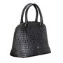 Luxury Mock Crocodile Leather Tote Bag 'Rosa Croco', thumbnail 3 of 12