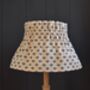 Dolly Pink Bud Floral Scrunchie Lampshade, thumbnail 2 of 2