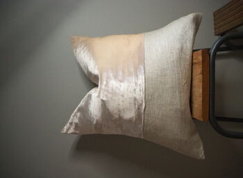 Velvet And Linen Scatter Cushion, 9 of 12