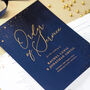 Celeste Wedding Order Of Service Booklets, thumbnail 1 of 3