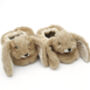 Brown Bunny Baby Slippers, Personalised, thumbnail 7 of 7