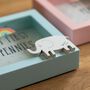 Personalised My First Pennies Money Box Pink Or Blue, thumbnail 5 of 6