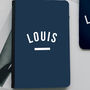 Navy Personalised Passport Cover, thumbnail 2 of 2