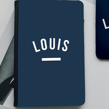 Navy Personalised Passport Cover, 2 of 2