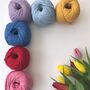 Parma Shopper Bag Chunky Cotton Crochet Kit, thumbnail 8 of 8