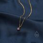 Cosmic Purple Opal Pendant Necklace Sterling Silver, thumbnail 1 of 10