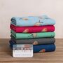 Personalised Robin Sketch Print Scarf, thumbnail 1 of 9