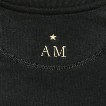 Embroidered Star Sign Sweatshirt, 2 of 3