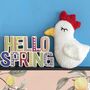 Spring Chicken Easter Knitting Pattern, thumbnail 1 of 2