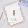 Statue Of Liberty Personalised Engagement Card, thumbnail 5 of 8