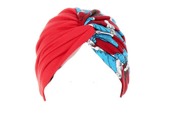 Chemo Headwear Cancer Scarves Pre Tied Turban Headwrap Duo, 4 of 7