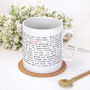Friendship Quotes Mug, thumbnail 1 of 5