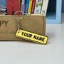 Personalised Number Plate Keyring, thumbnail 2 of 3