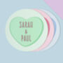 Personalised 'Love Heart' Coaster, thumbnail 5 of 5