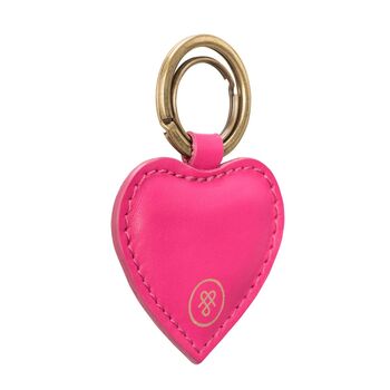 Personalised Heart Shaped Leather Key Ring 'Mimi Nappa', 4 of 12