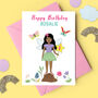 Fairy Personalised Birthday Card, thumbnail 3 of 4