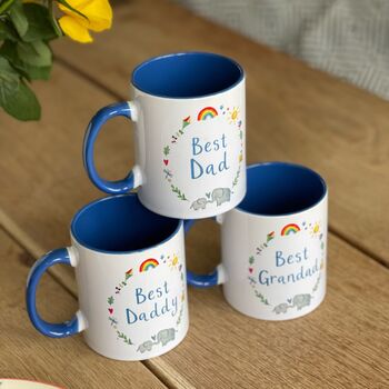 'Best Daddy' Verse Mug Cup Fathers Day Birthday Gift, 3 of 3