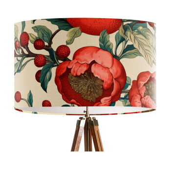 Floral Lampshade, Pomegranate Tree, 3 of 8
