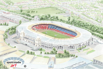 Wembley Old Stadium Fine Art Print, 2 of 3