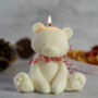 Cute Teddy Bear Soy Wax Candle, thumbnail 5 of 7