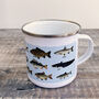 Coarse Fishing Enamel Mug, thumbnail 2 of 3