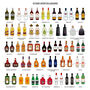 Personalised Birthday Drinks Print, thumbnail 10 of 11