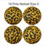 Leopard Print Training Netball Ball, thumbnail 3 of 3