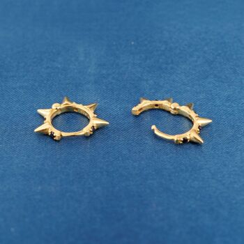 Gold Spike Hoops, 5 of 8