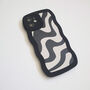 Curvy Striped Phone Case For iPhone, thumbnail 1 of 5