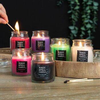 Rose 'Love' Spell Candle Jar, 3 of 4