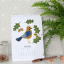 2024 Illustrated Birds Desk Calendar, thumbnail 2 of 4