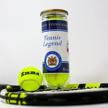 Personalised Sustainable Tennis Balls, 5 of 12