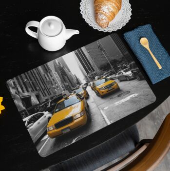 Placemats Featuring New York Taxis, 2 of 2