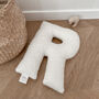 Boucle Letter Cushion Personalised Nursery Decor, thumbnail 6 of 8