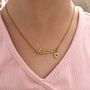 Kid's Personalised Waterproof Name Necklace, thumbnail 1 of 2