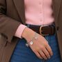 Personalised Five Custom Silver Charm Bracelet, thumbnail 1 of 7