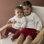 Personalised Children's Name Knitted Jumper, thumbnail 5 of 6