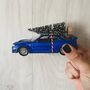 Fast And Furious Blue Skyline Gtr With Christmas Tree, thumbnail 1 of 2