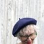 Women's Wool Beret Hat In Many Colours 'Bacall', thumbnail 10 of 12
