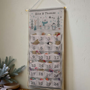 Personalised Polar Bear Advent Calendar, 3 of 3