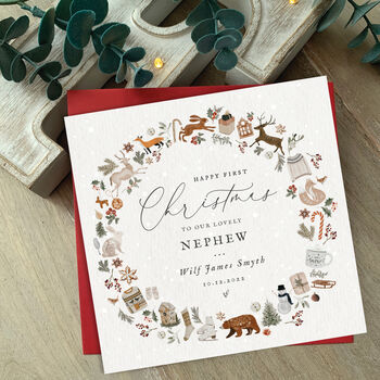 First Christmas|Happy Christmas Grandparents Card Sw, 7 of 10