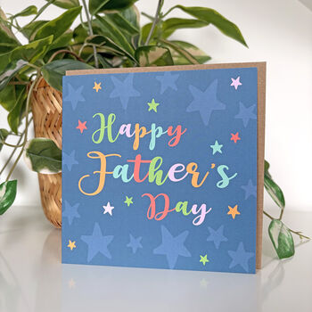 Superstar Happy Father's Day Card, 2 of 2
