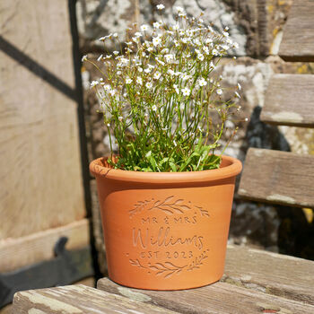 Personalised Engraved Signature Pot, 2 of 8