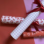 Valentine's Block Love Wrapping Paper, thumbnail 7 of 7
