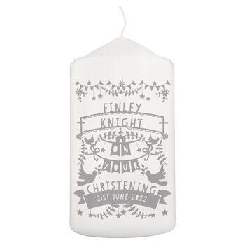 Christening Candle Gift For Boys, 2 of 7