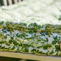 Oakwood Leaf Print Bench Cushion, thumbnail 4 of 5